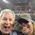 From Left to Right: Bob Held, Pete Evick (Bret Michaels' Music Director/Lead Guitarist) - Rock the Arena, MassMutual Center, Springfield, MA - July 2016