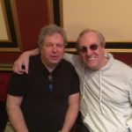 Bob Held with Danny Aiello at Danny's big band show at the Triad Theater, NYC