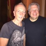 Bob Held with Def Leppard's Phil Collen At The Players club show, 2015. Doing front of house sound for Phil's band Delta Deep.