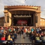 Portneuf Health Trust Amphitheatre stage, Pocatello, ID - pre-show Rockfest, July 2016